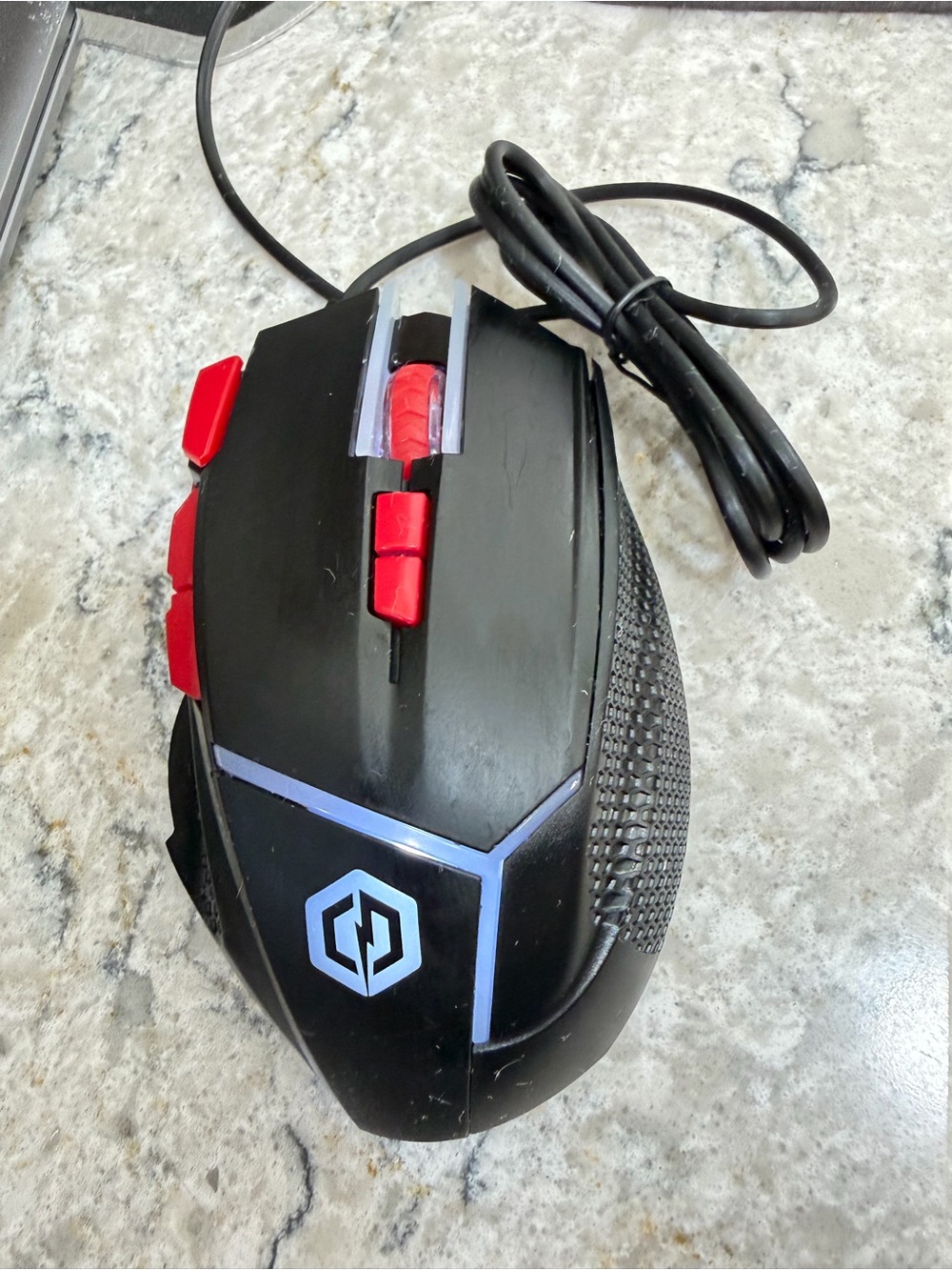 Wired Gaming Mouse Black Red / Never Used